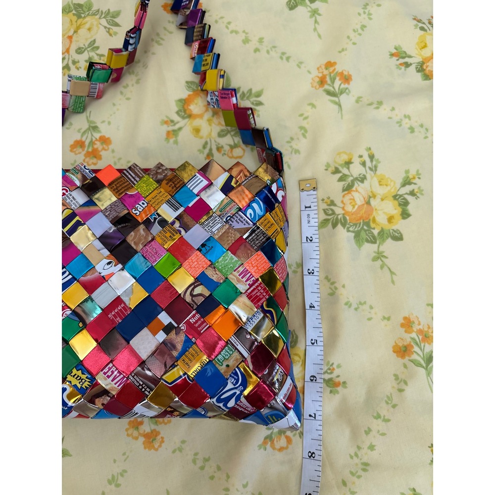 Fun Colorful Wrapper Shoulder Bag - Picture 3 of 5